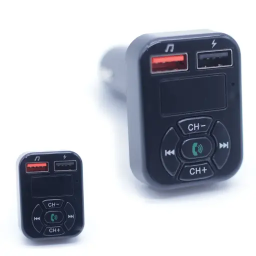 [T-IKA9S] TRANSMISOR RECEPTOR BLUETOOTH PARA AUTO FM USB MANOS LIBRES BT A9S