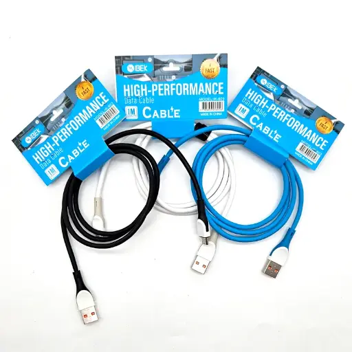[T-IK603] CABLES ENGOMADO USB MICRO USB V8 IK-603 IBEK 6A 120W
