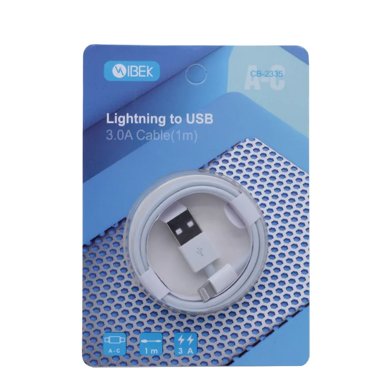 [T-IKCB2335] Cable para IPhone Lightning a USB 3.0a 1m IBEK 