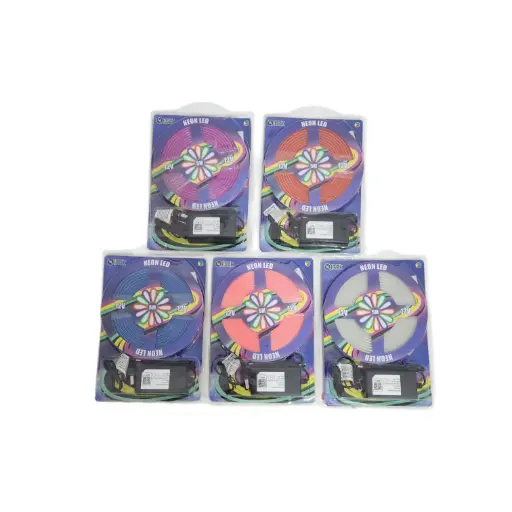 LUCES NEON LED FLEXIBLE COLOR FIJO - 5M IP65 SURTIDOS