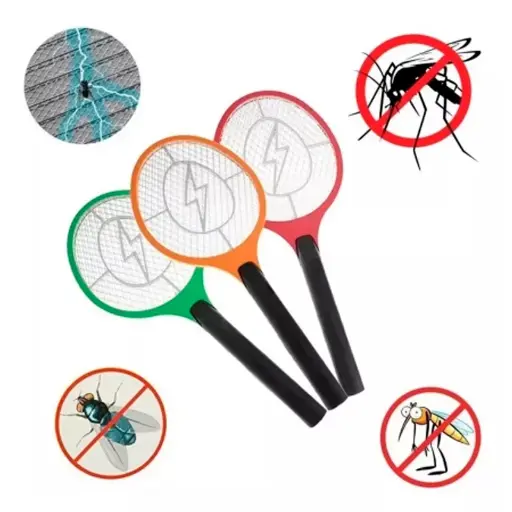 [T-IKDWP7] RAQUETA MATA MOSQUITOS MOSCAS