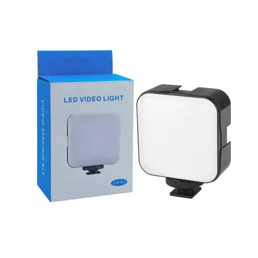 [T-IKEX01911] LUZ LED BLANCO QX-F1  SIN CLIP PARA CELULAR FOTOS, NOTEBOOK