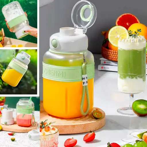 [T-IKZZB5] VASO PORTÁTIL 600ML JUICER CUP TON TON BUCKET ZZB-5