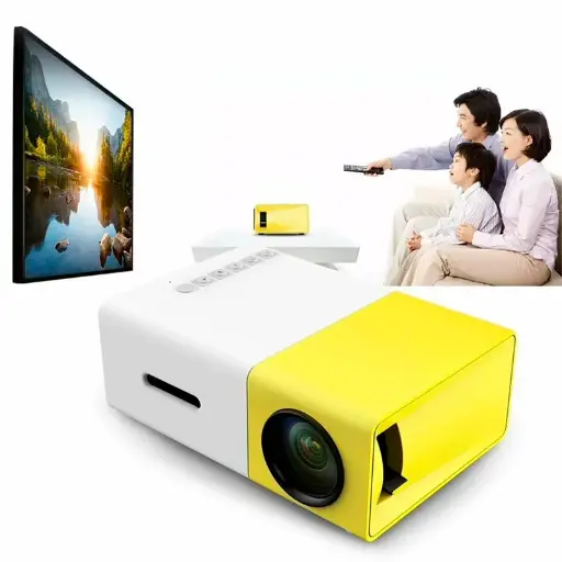 [T-IKYG600] PROYECTOR PORTÁTIL SMART HD ANDROID 11 VIDEO HDMI YG600 CINE EN CASA