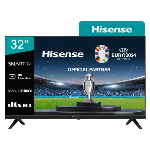 [32A42HPI] Smart Tv 32 Pulgadas HD 32A42k Modo Futbol HISENSE 