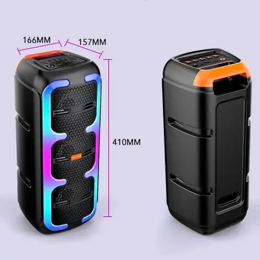 [T-IKCS-4408] PARLANTE BLUETOOTH 4″ *2 PULGADAS CON MICRÓFONO CS-4408