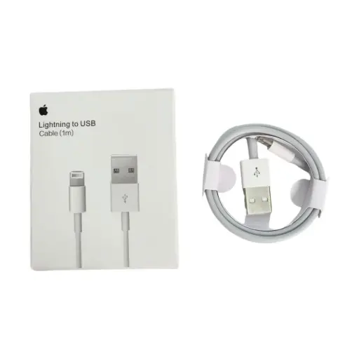 [F-F012] CABLE USB A LIGHTNING 1M PARA IPHONE 