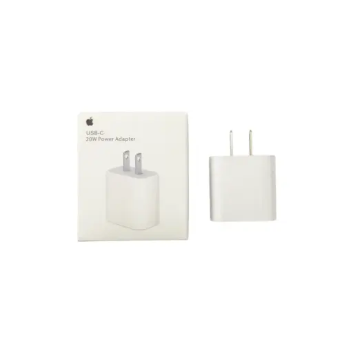 [F-F014] CABEZAL USB-C 20W PATA AMERICANA PARA IPHONE  