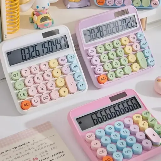 [T-IKCT2278] CALCULADORA SOLAR 12 DÍGITOS CT2278 BÁSICA COLORES SURTIDOS CTATEA