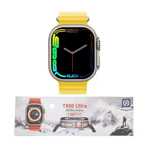 Relojes Smartwatch T800 Ultra pantalla infinita grande